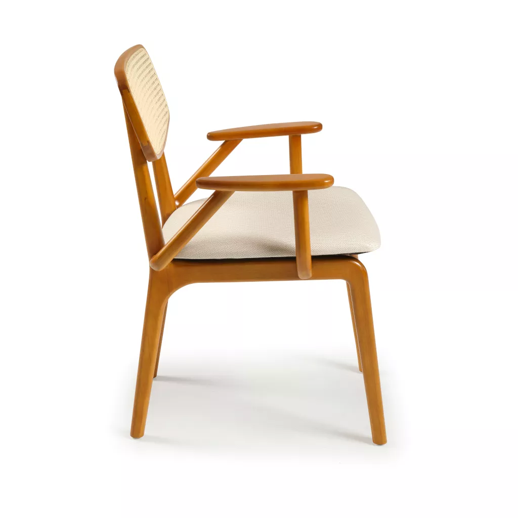 Cadeira Lyra Com Braço