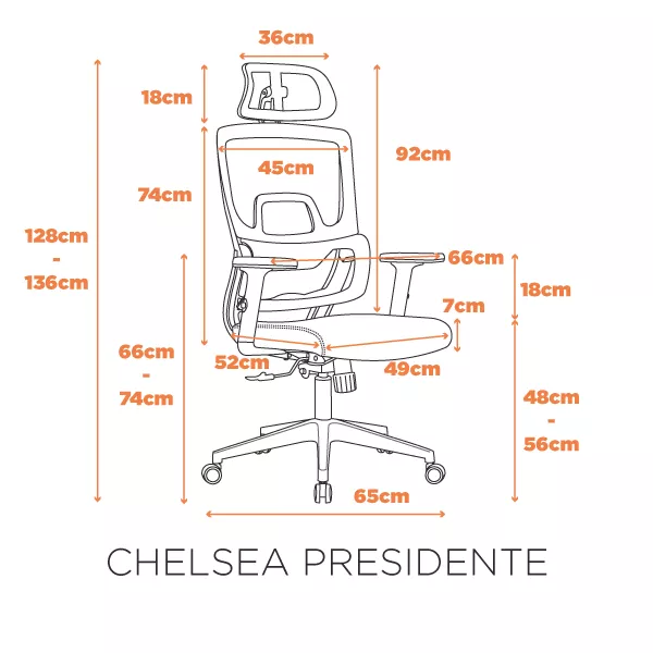 Cadeira Chelsea Presidente