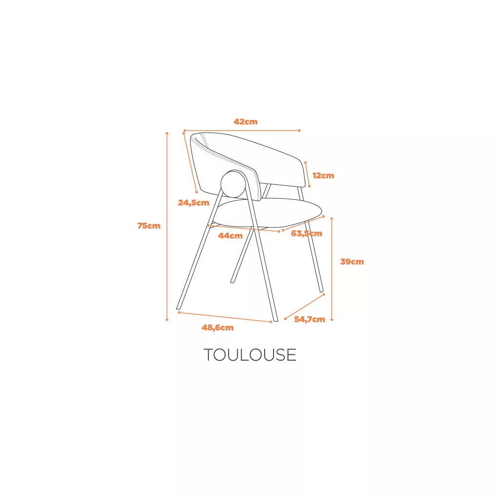 Cadeira Toulouse
