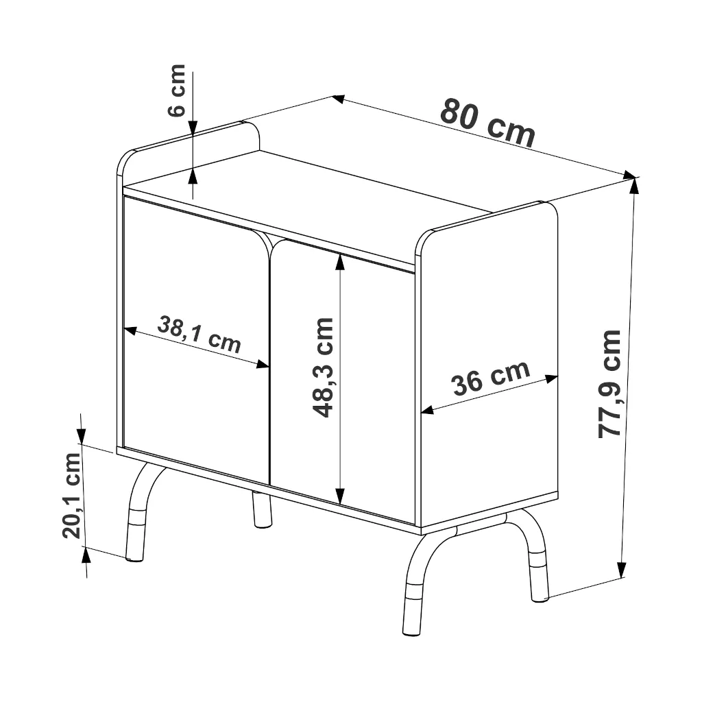 Armário Baixo Flexus