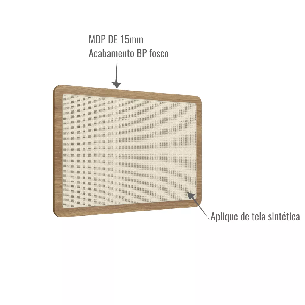 Cabeceira Solteiro Oslo Cor