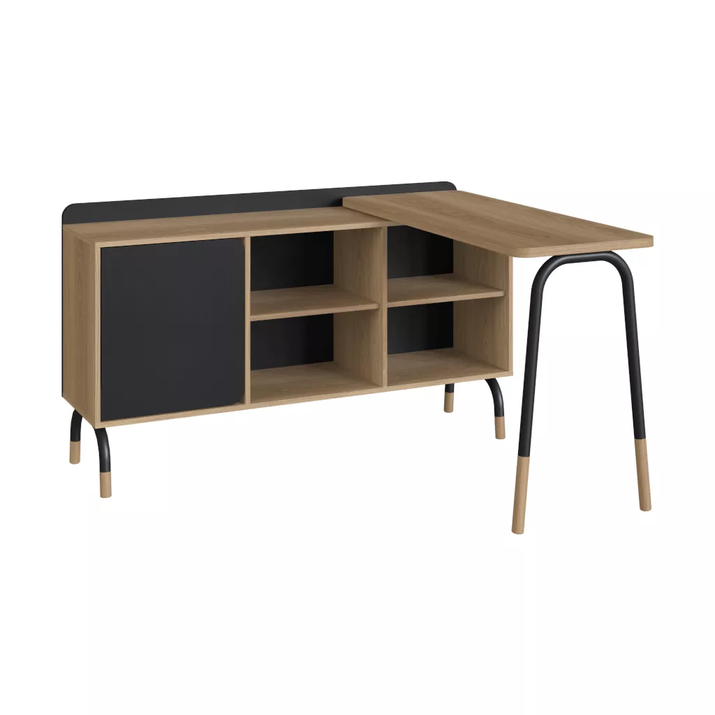 Conjunto Flexus Mesa Giratória e Balcão