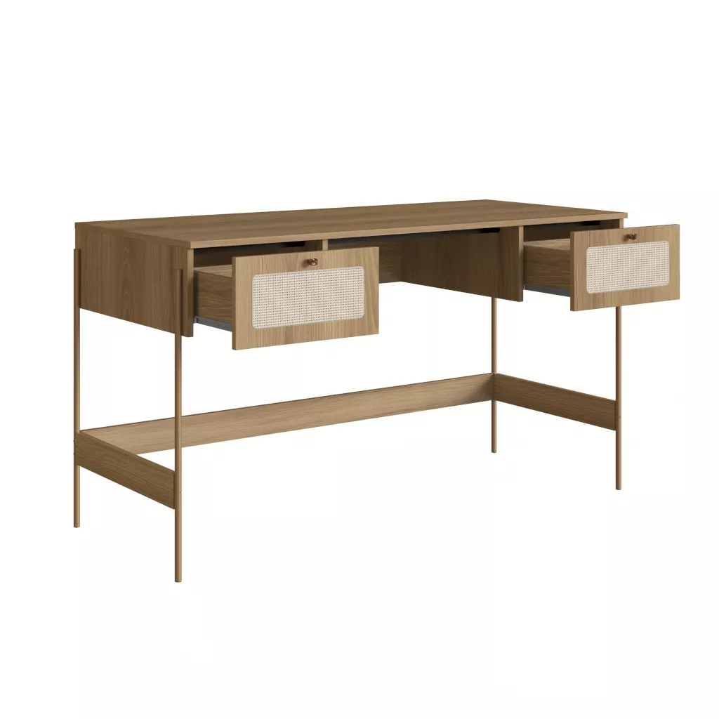 Escrivaninha Oslo Pés Em Aço