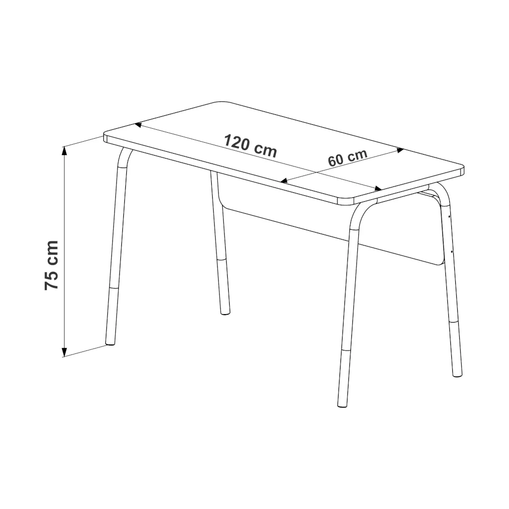 Escrivaninha Flexus 120cm