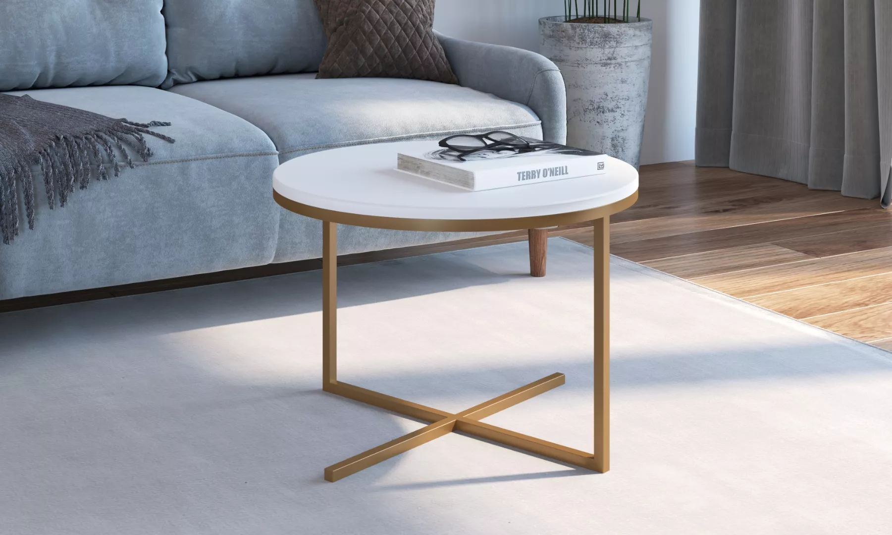 Mesa Volpi Baixa Redonda