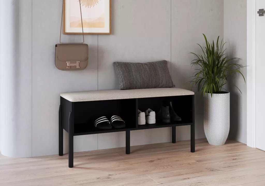 Sapateira Oslo Pés Madeira