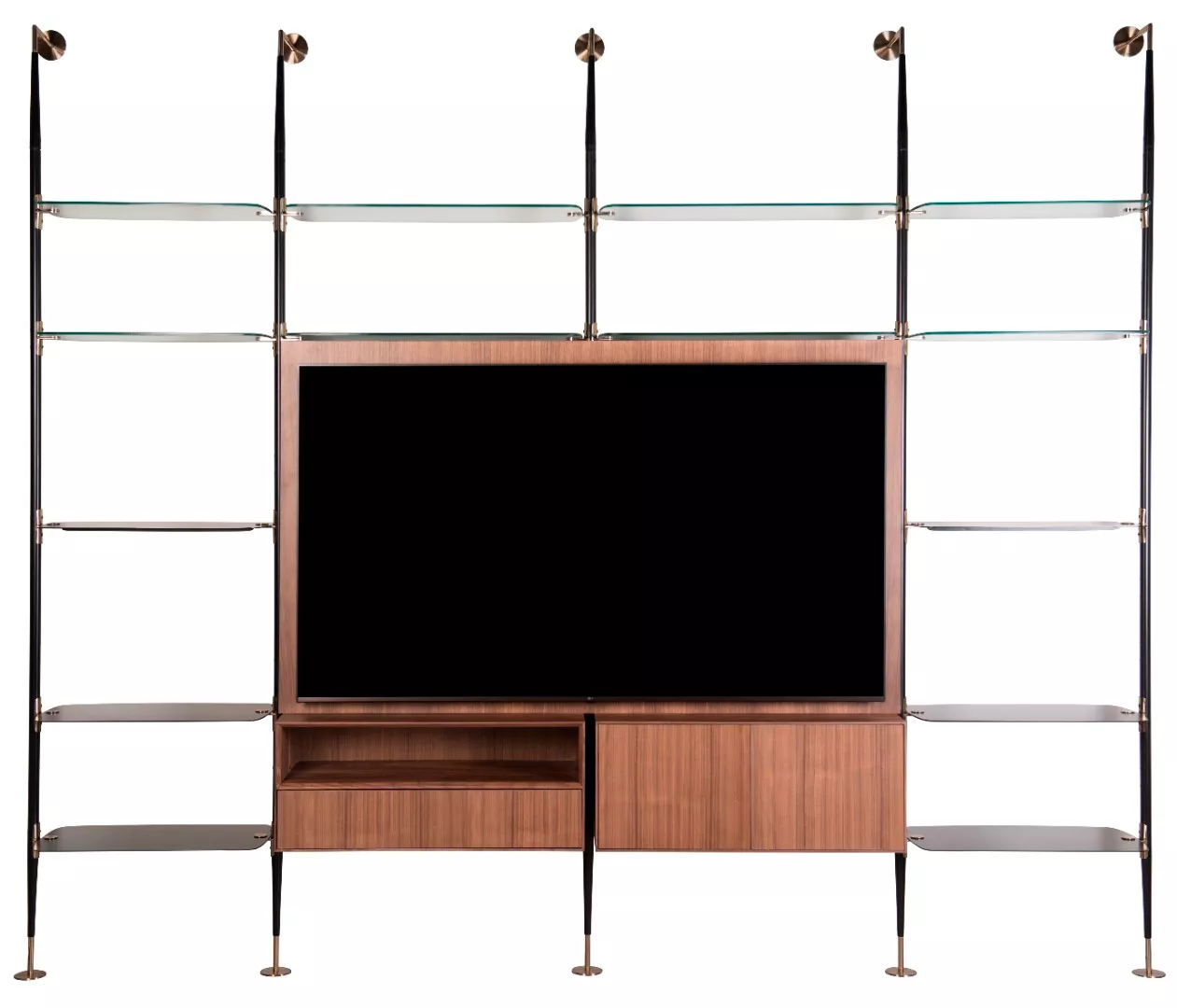 Estante Grid Com Painel