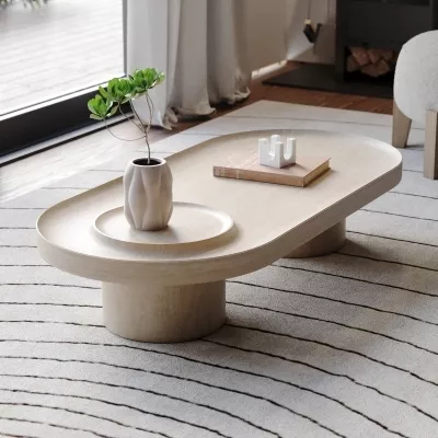 Mesa de Centro Cava Elipse