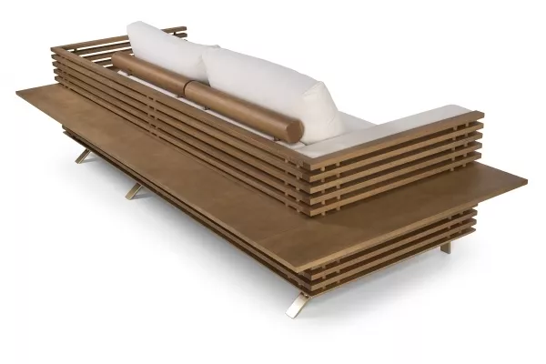 Sofá Brasilis Com Prateleira