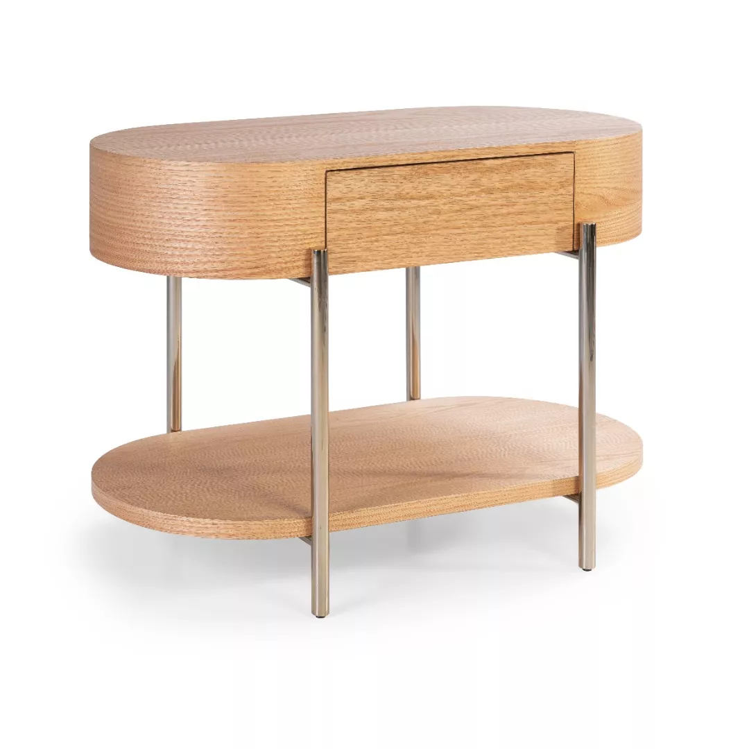 Mesa de Cabeceira Nascar Oval