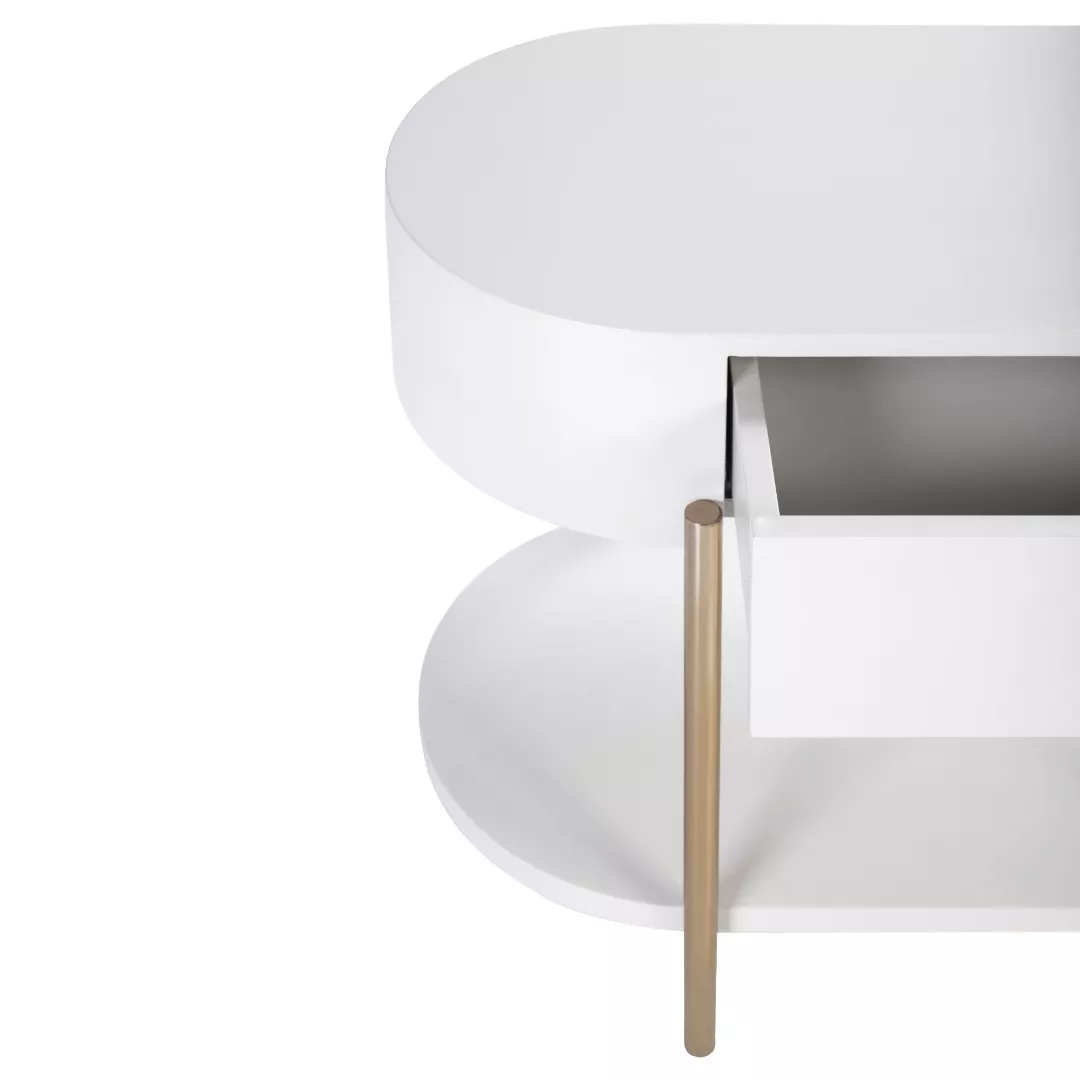 Mesa de Cabeceira Nascar Oval