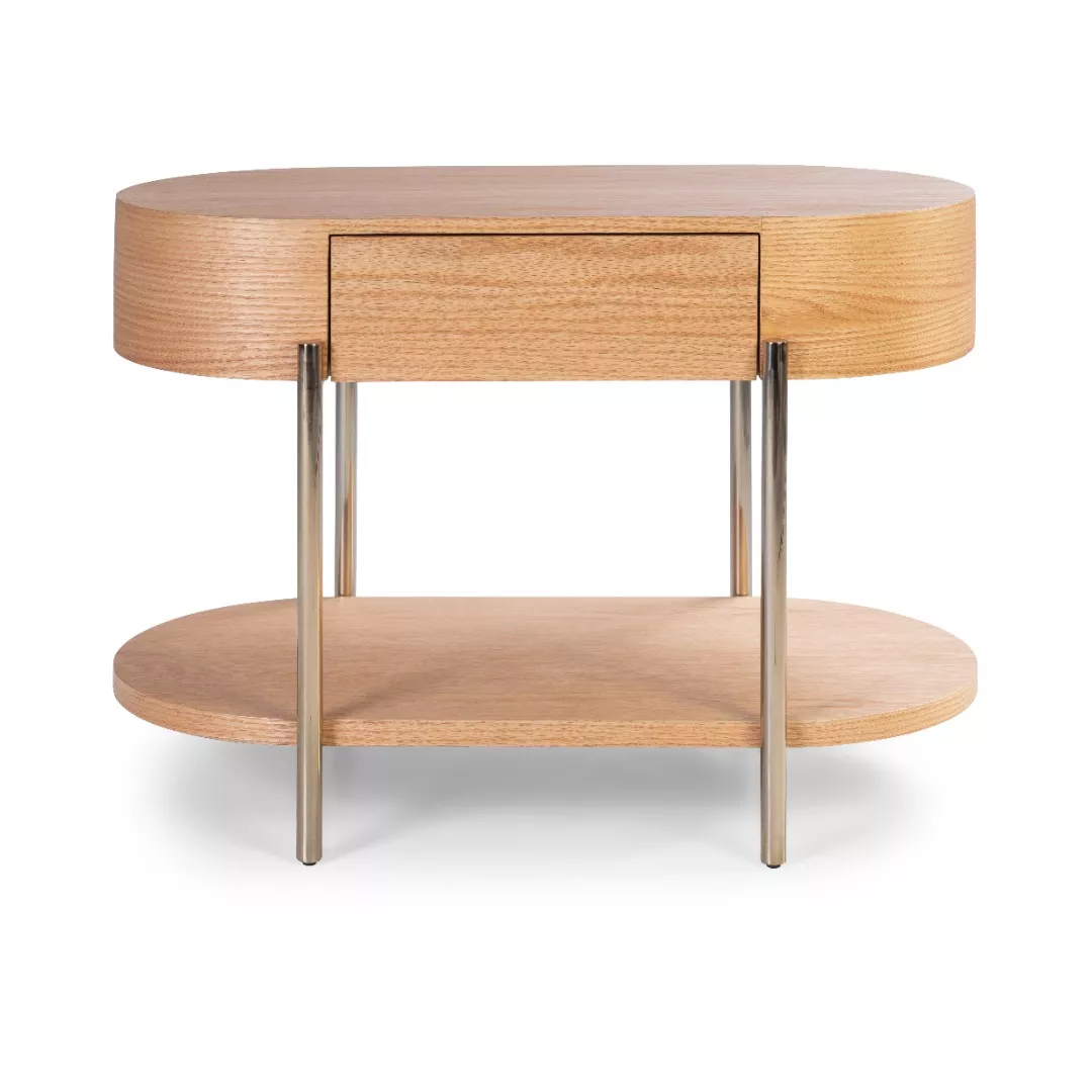 Mesa de Cabeceira Nascar Oval