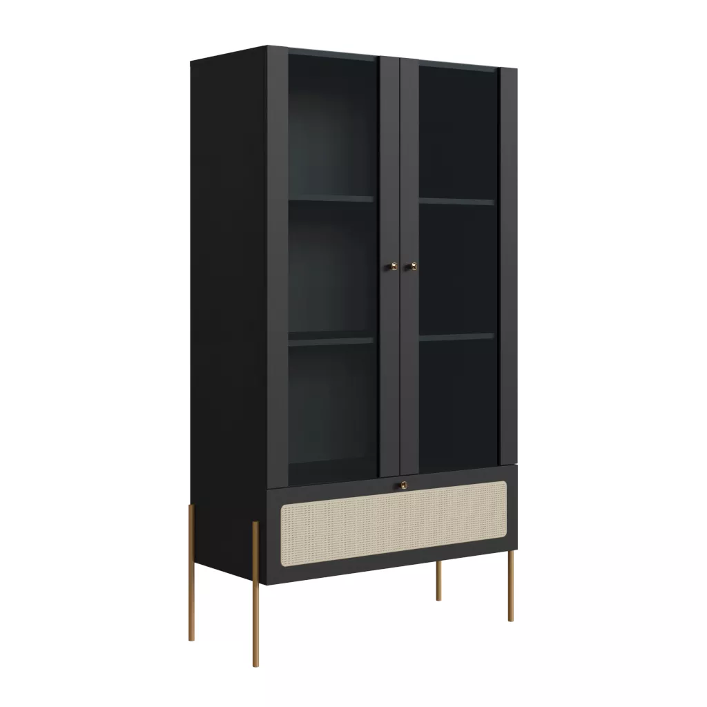 Cristaleira Oslo Pés Em Aço