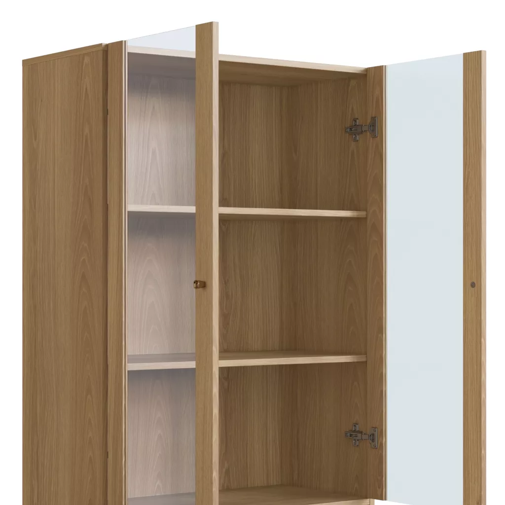 Cristaleira Oslo Pés Em Aço