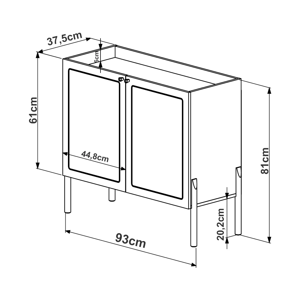 Bar Oslo Pés Em Madeira
