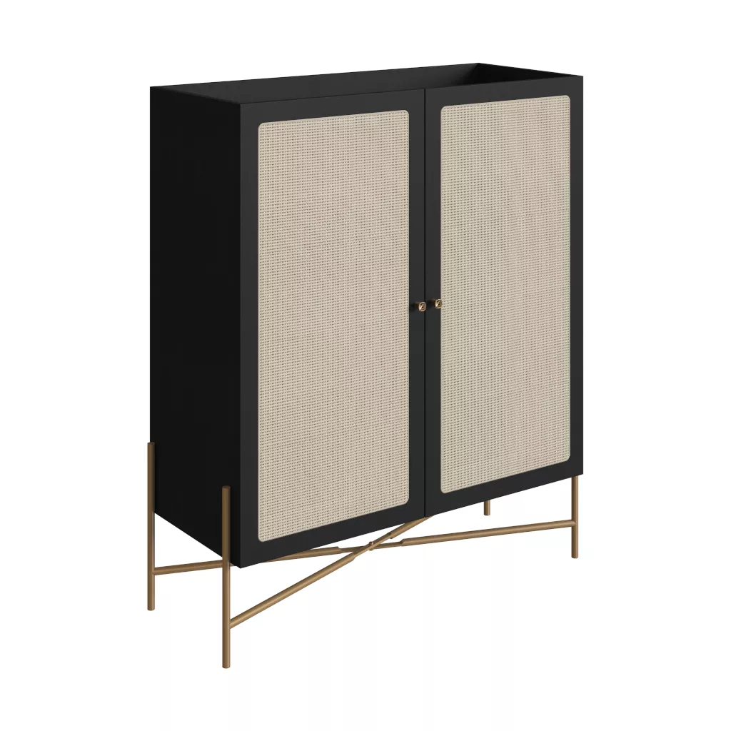 Armário Oslo Pés Em Aço