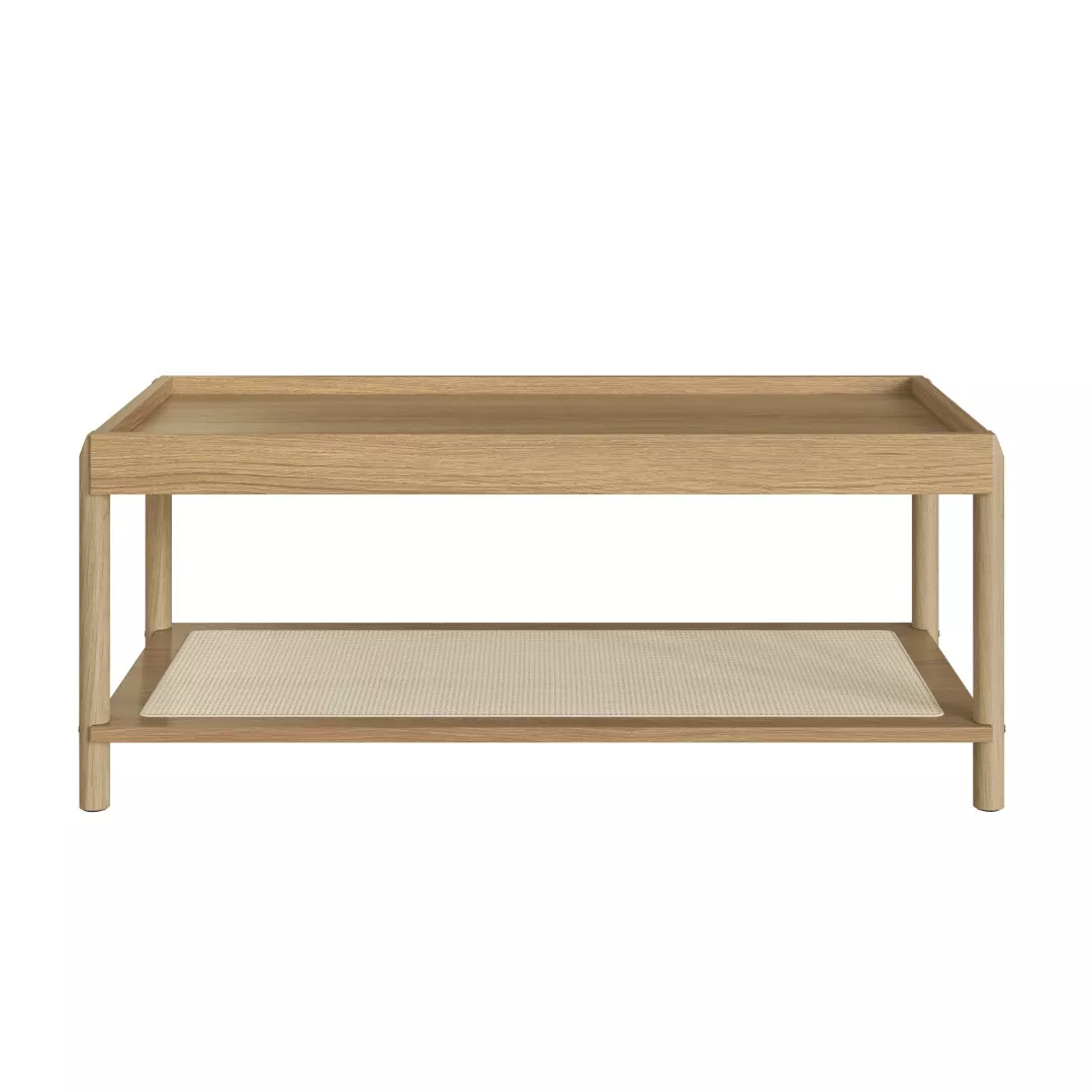 Mesa de Centro Oslo Pés em Madeira 