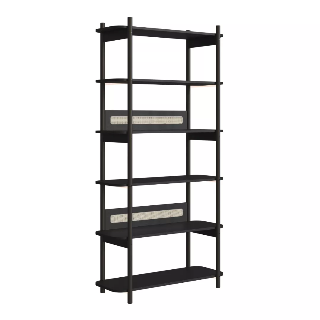 Estante Oslo Pés em Madeira 