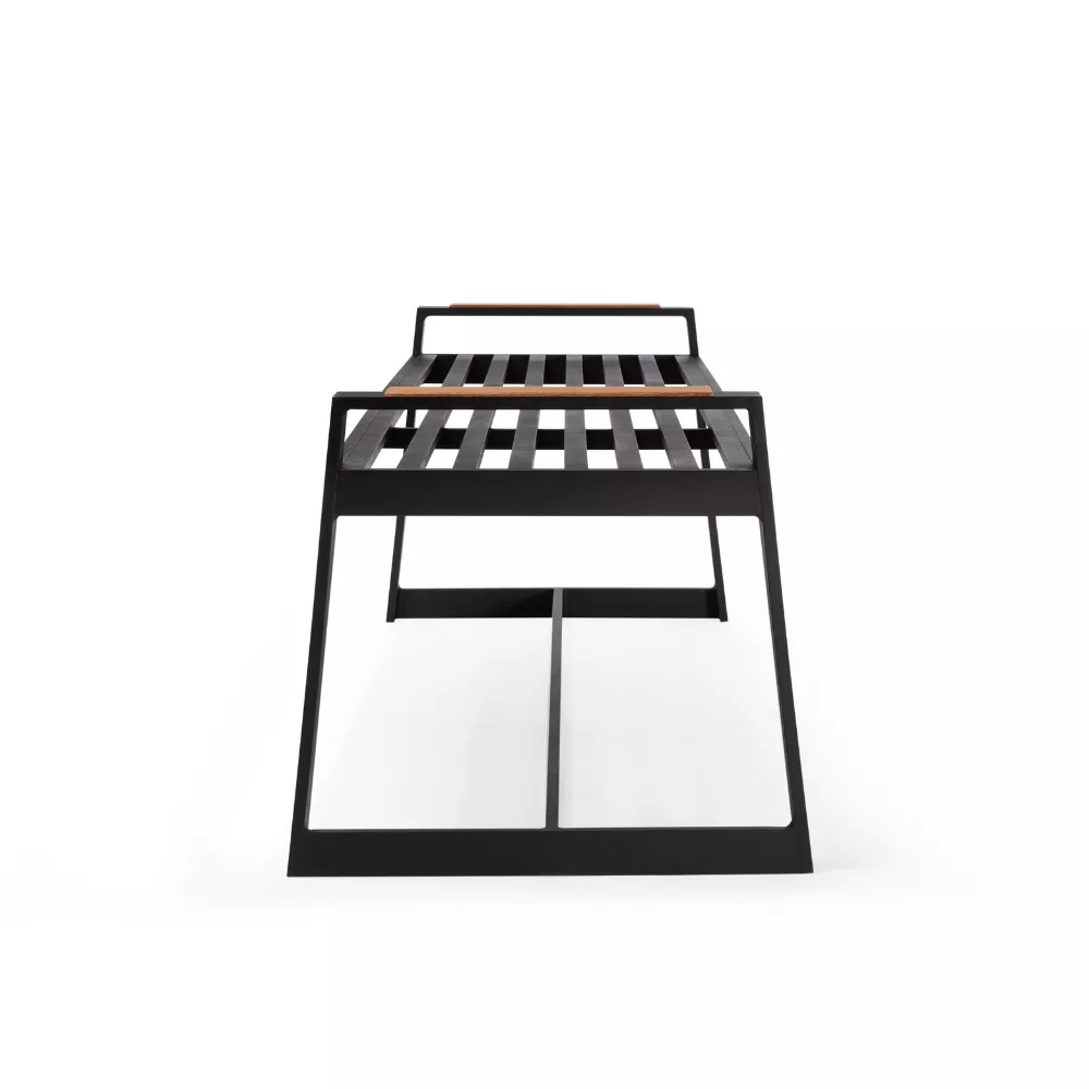 Banco Troya Com Detalhe Em Madeira