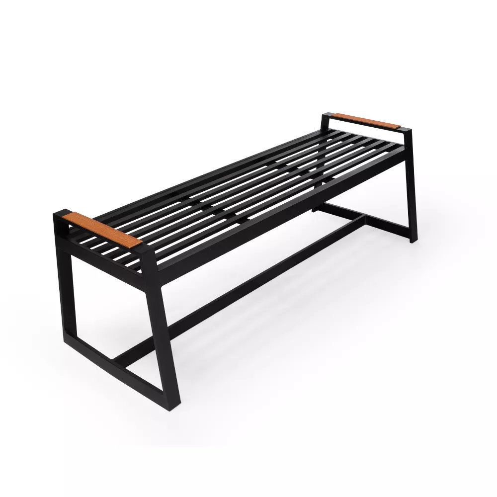 Banco Troya Com Detalhe Em Madeira