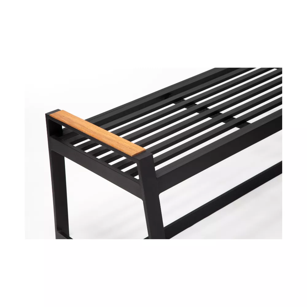 Banco Troya Com Detalhe Em Madeira