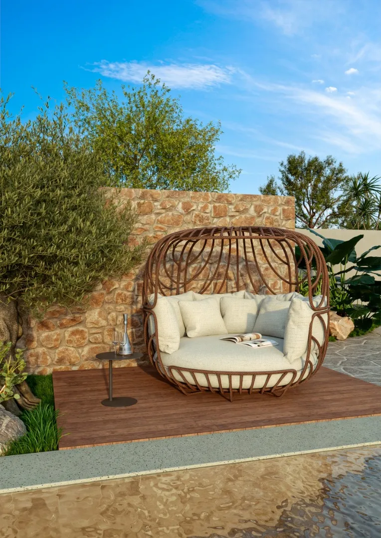 Chaise Tulip Com Cobertura