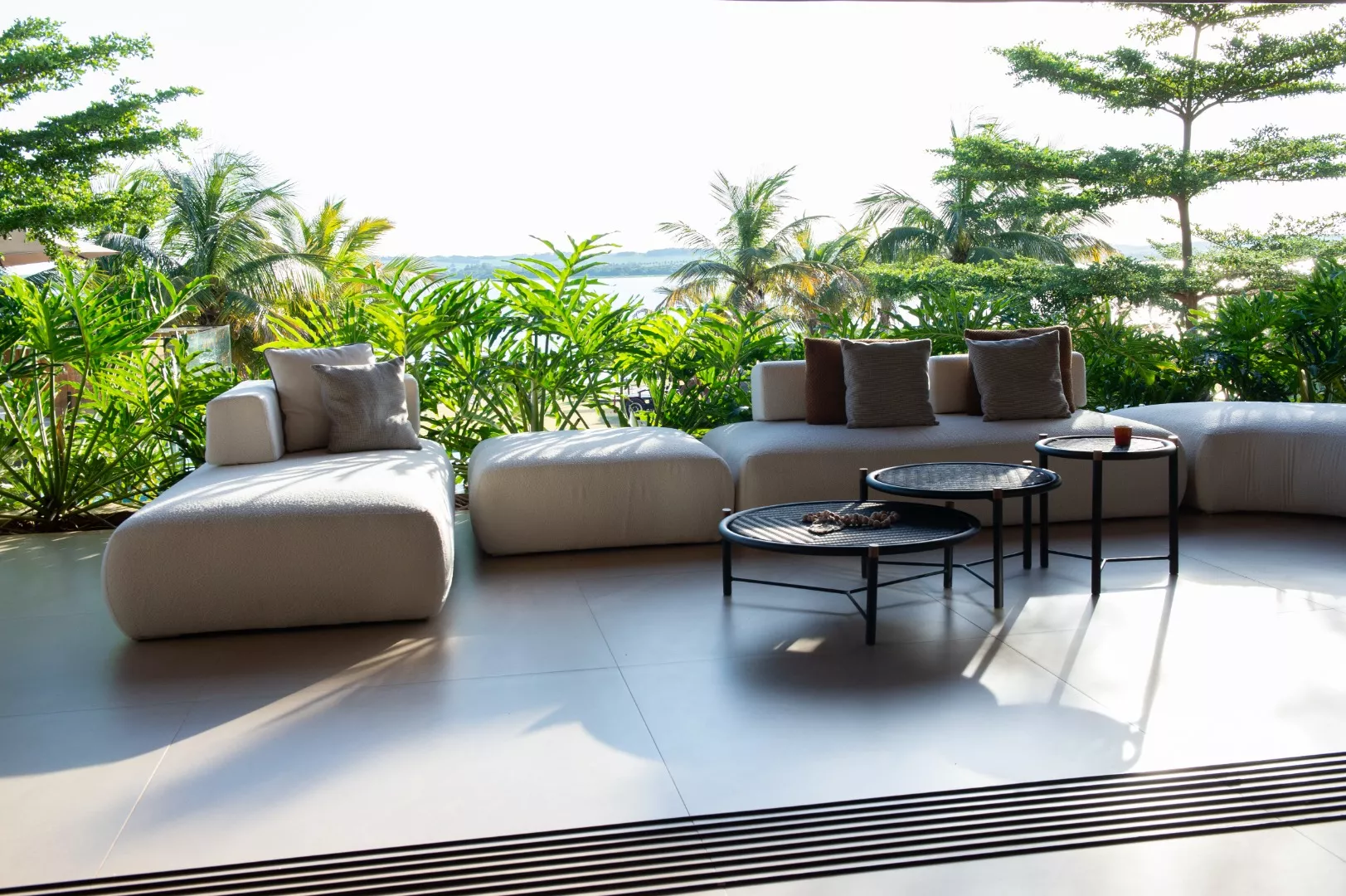 Módulo Pufe Curvo Amara