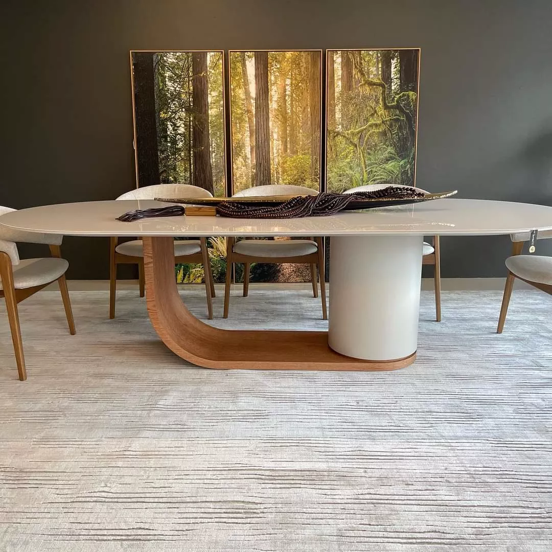 Mesa de Jantar Rotonda