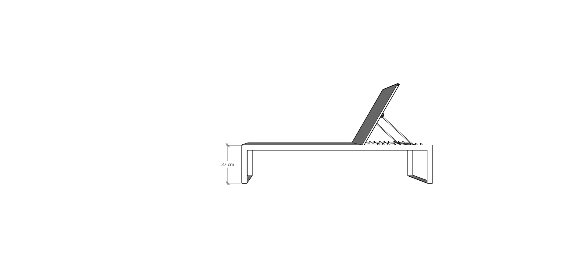 Espreguiçadeira Diamante