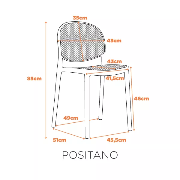 Cadeira Positano