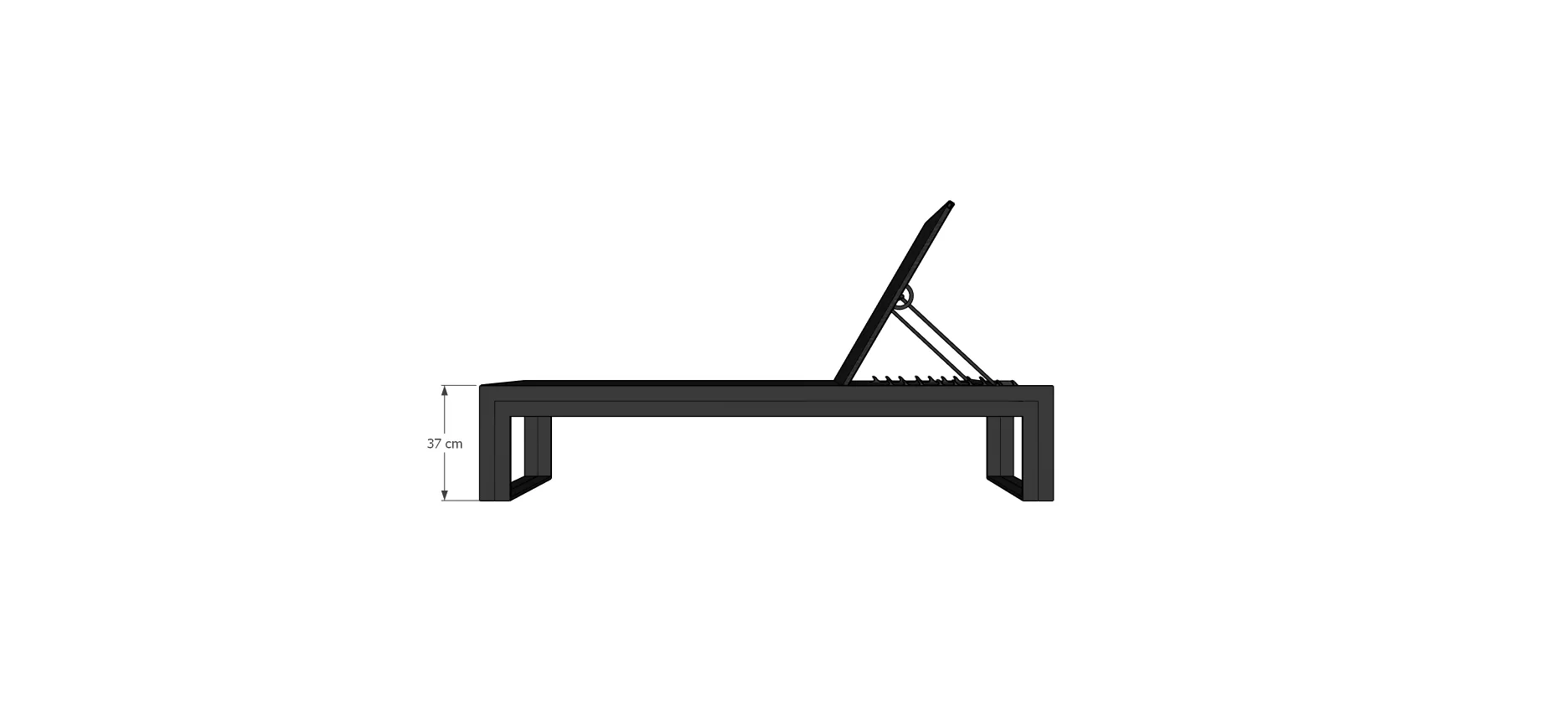 Espreguiçadeira Paris