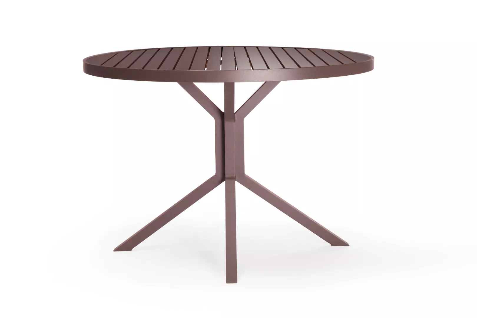 Mesa de Jantar Azaléa Redonda Com Tampo em Alumínio