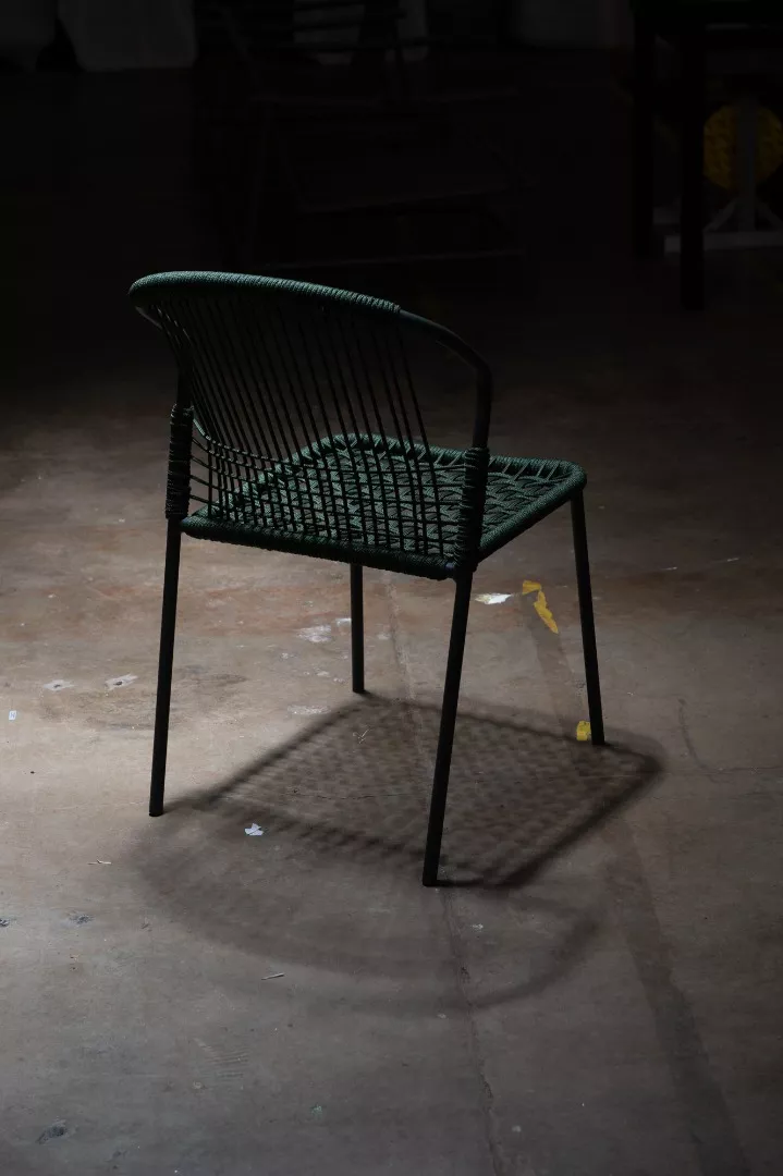 Cadeira Brava Com Futon (Empilhável)