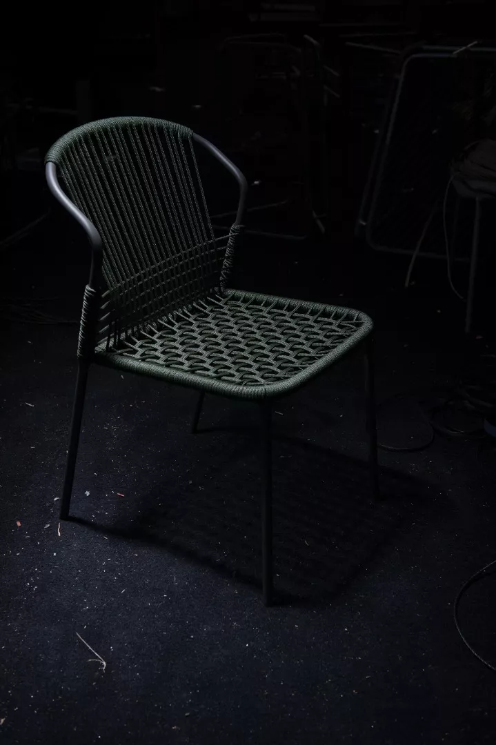 Cadeira Brava Com Futon (Empilhável)