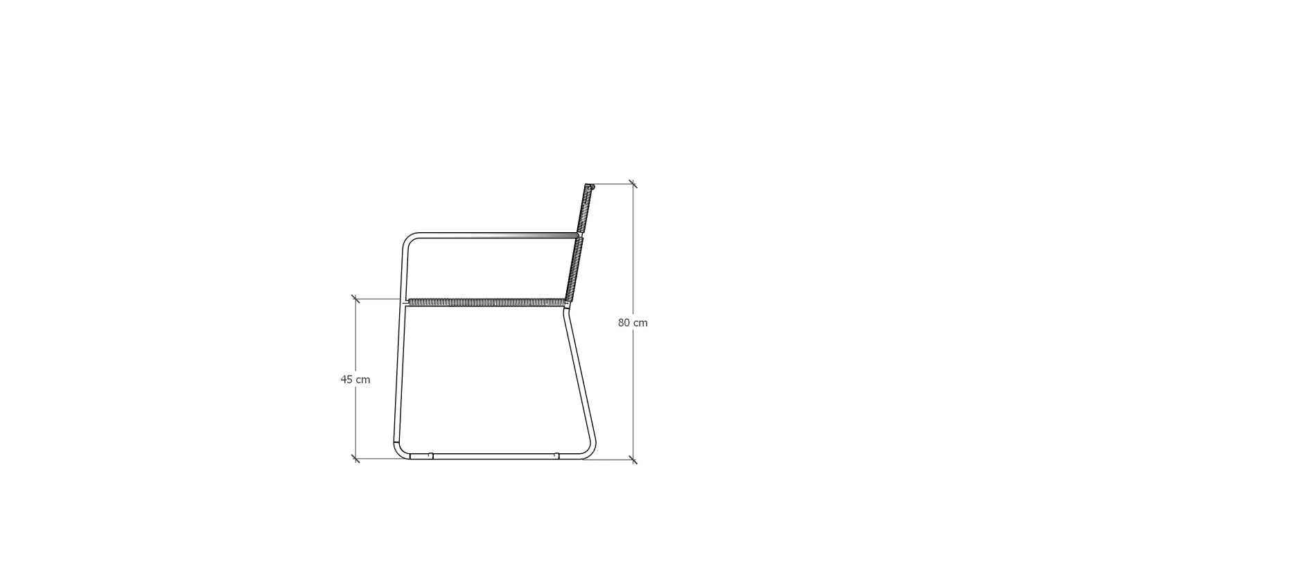 Cadeira Doha Com Braço
