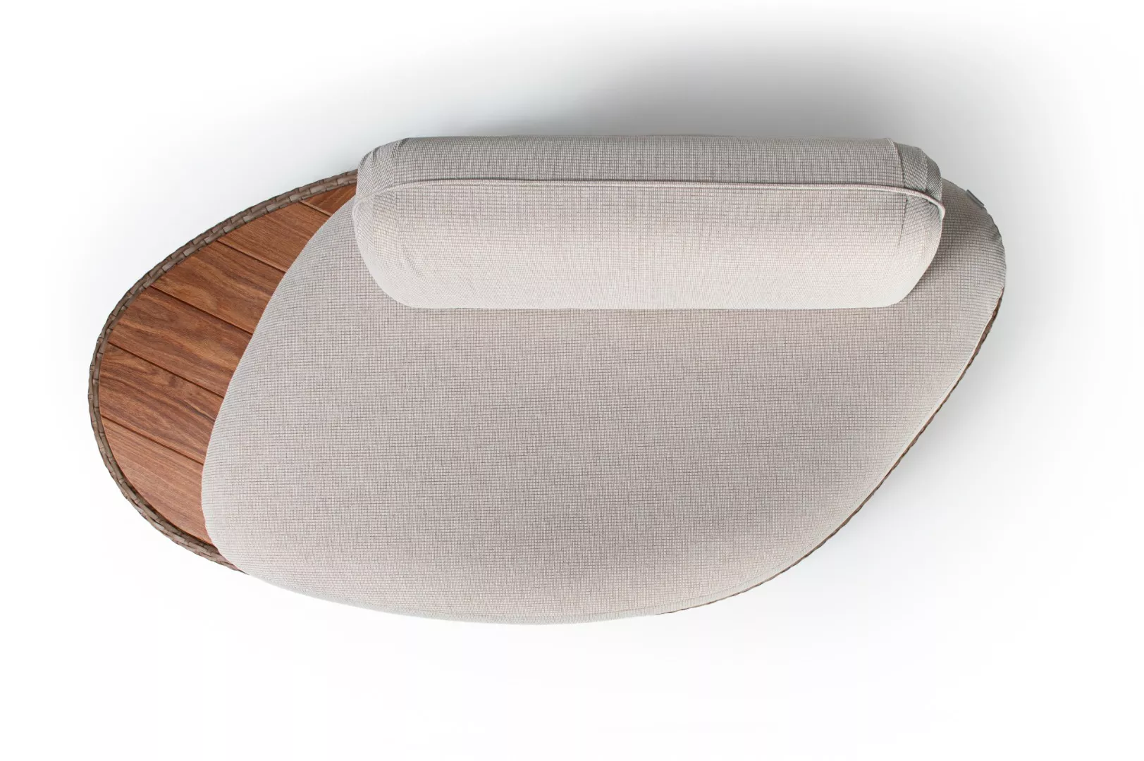 Módulo Menduím Lounge Com Mesa Lateral Direita/Esquerda