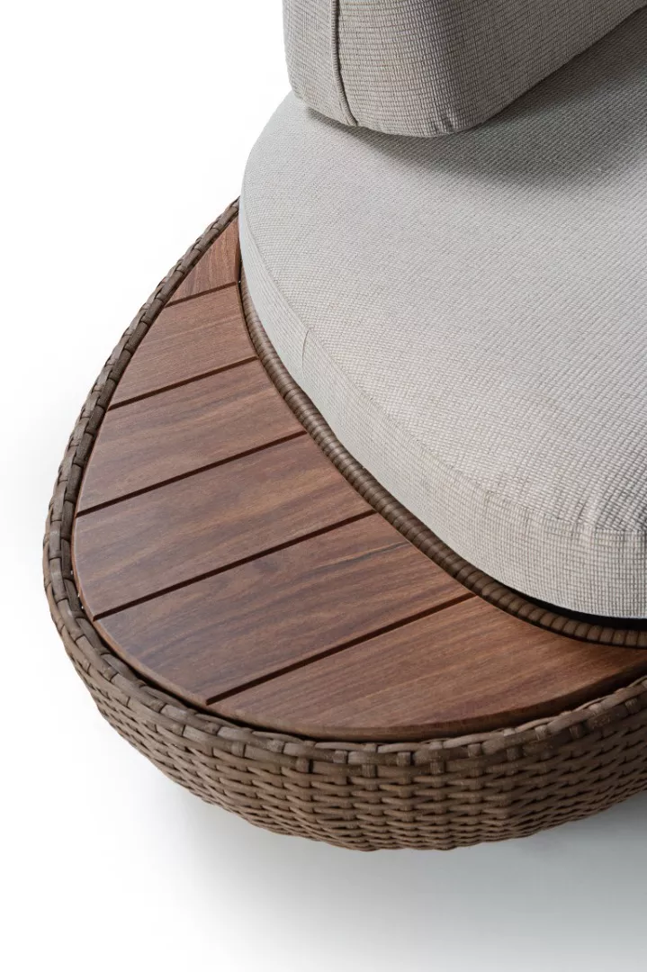 Módulo Menduím Lounge Com Mesa Lateral Direita/Esquerda