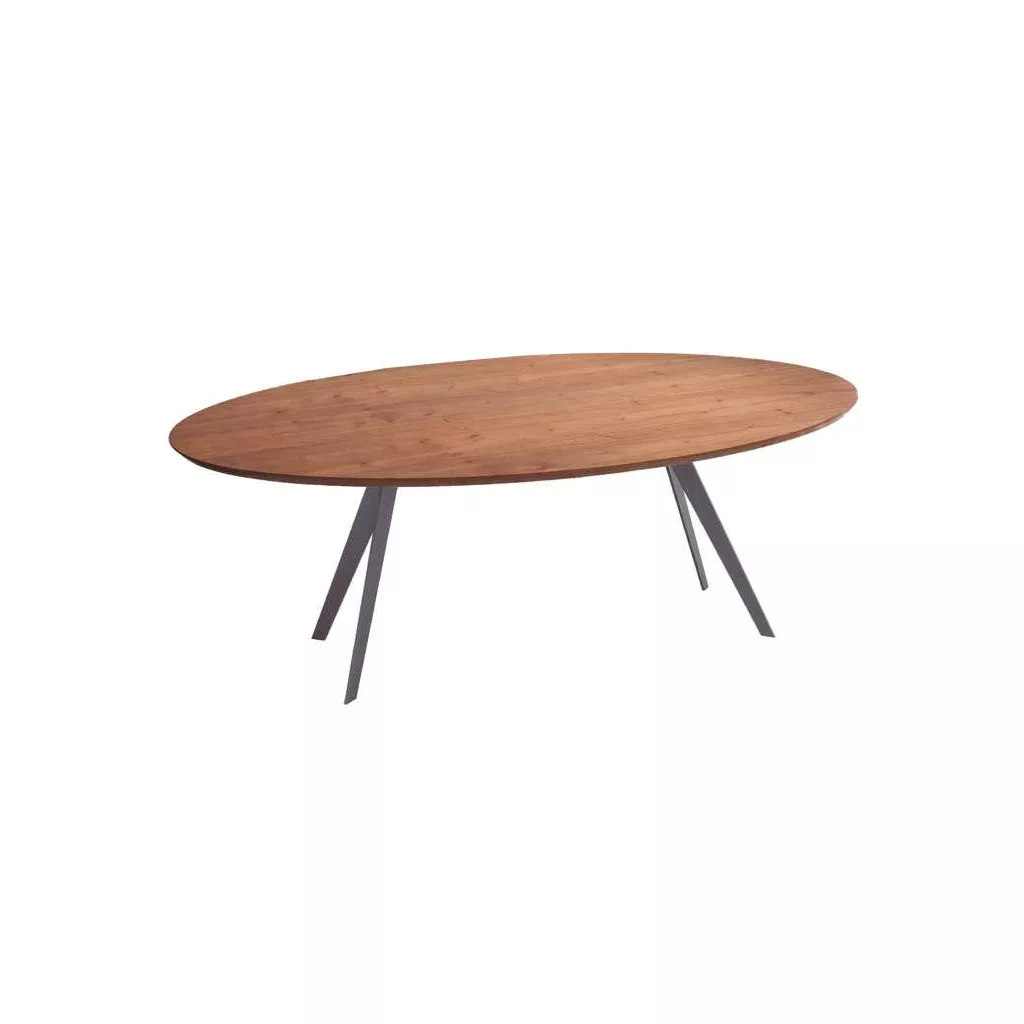 Mesa de Jantar Steel Oval