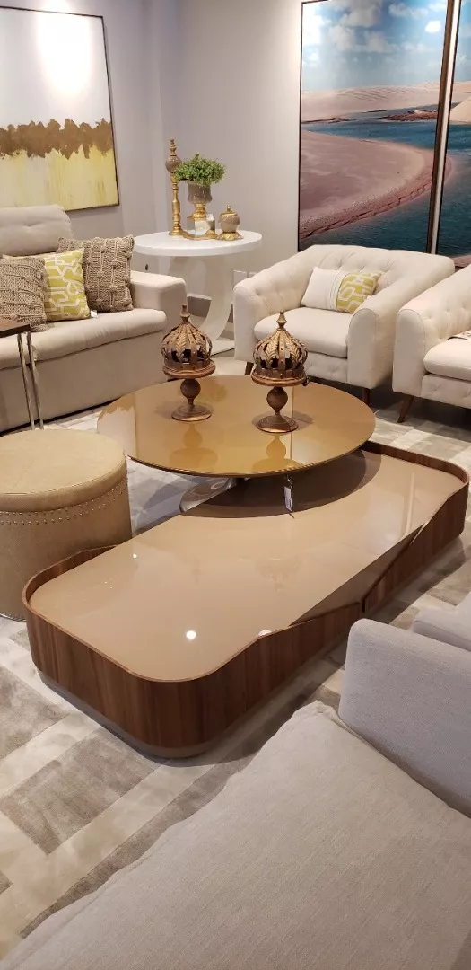 Mesa de Centro Crust Retangular