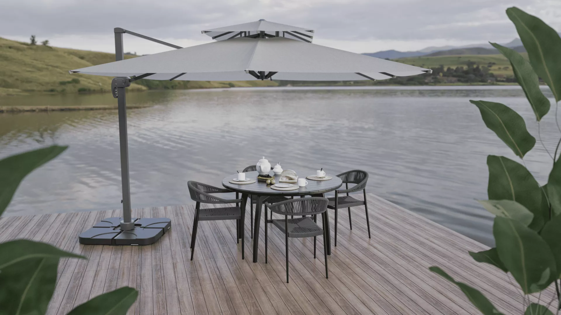 Base Ombrelone Lateral