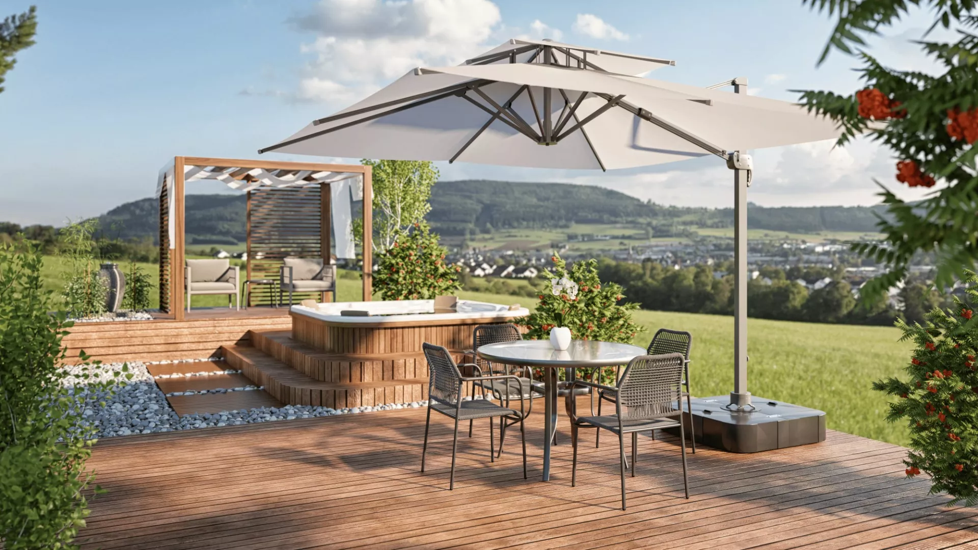 Base Ombrelone Lateral Plus