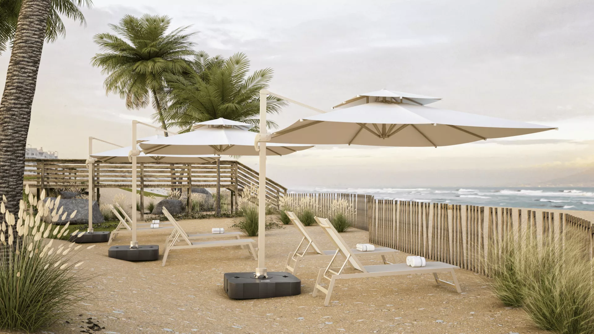 Base Ombrelone Lateral Plus