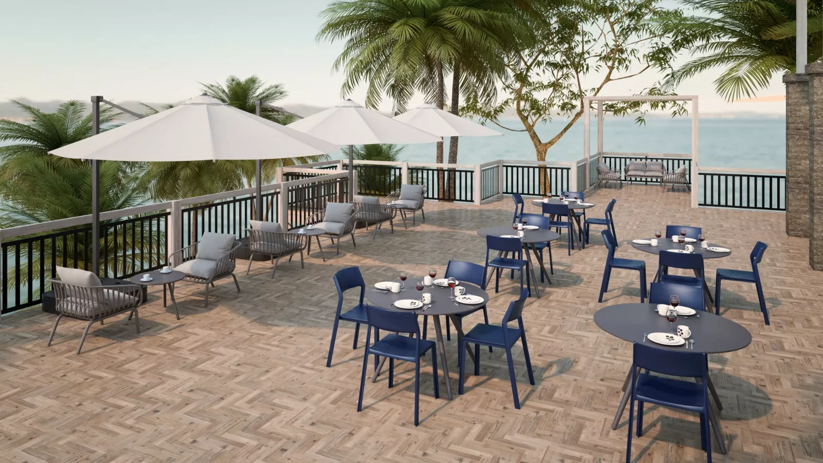 Base Ombrelone Lateral Plus