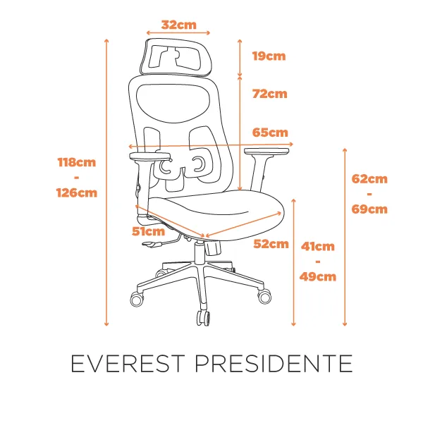 Cadeira Everest Presidente