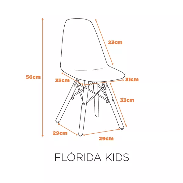 Cadeira Flórida Kids