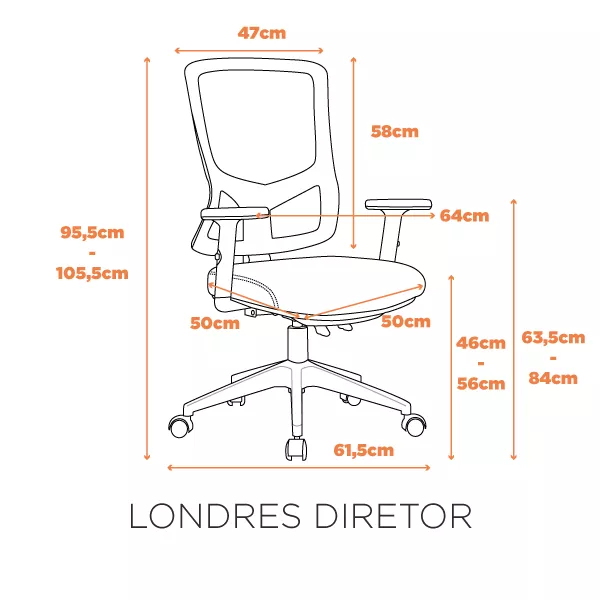 Cadeira Londres Diretor