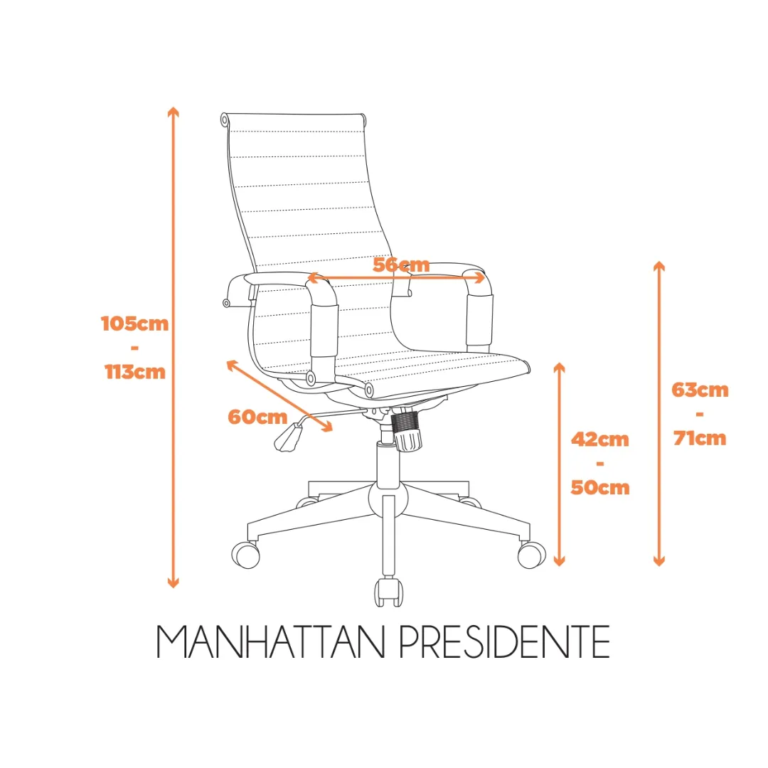 Cadeira Manhattan Presidente