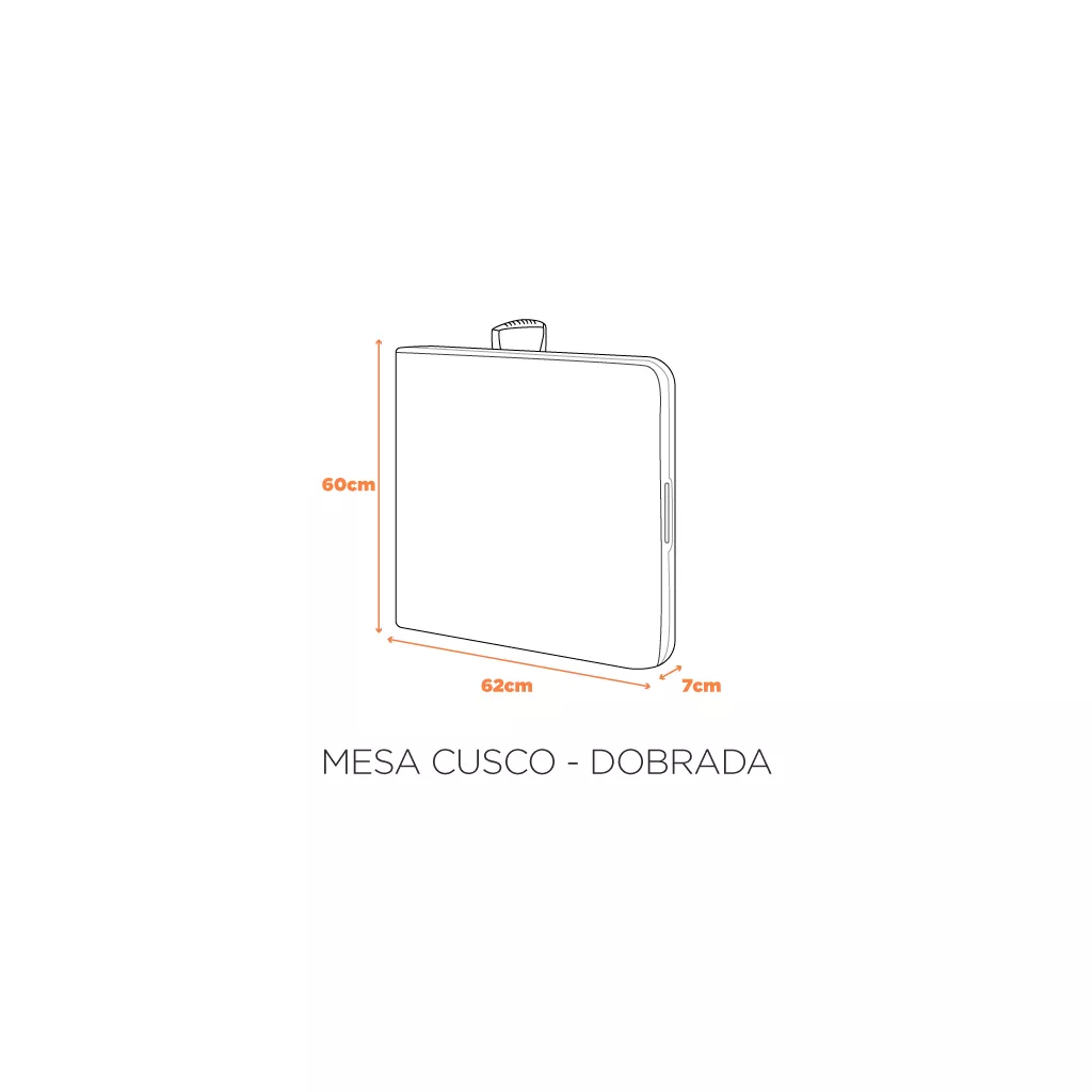 Mesa Dobrável Cusco