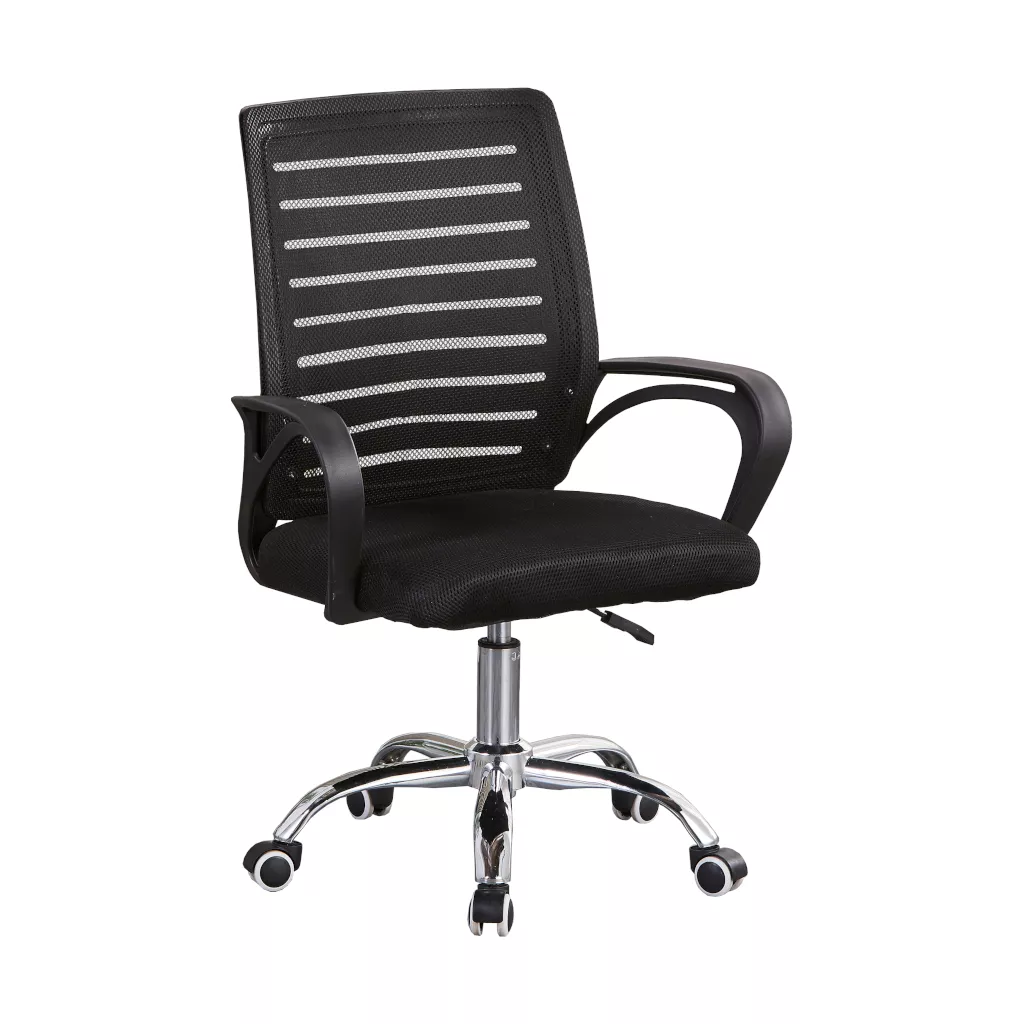 Cadeira Athenas Pés Em Aço Cromado