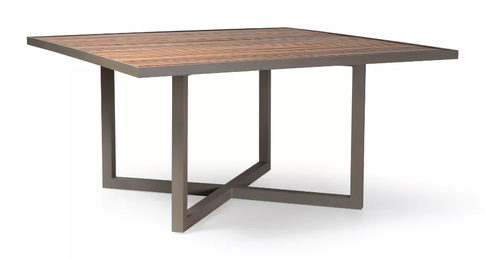 Mesa de Jantar Azaléa Com Tampo em Madeira